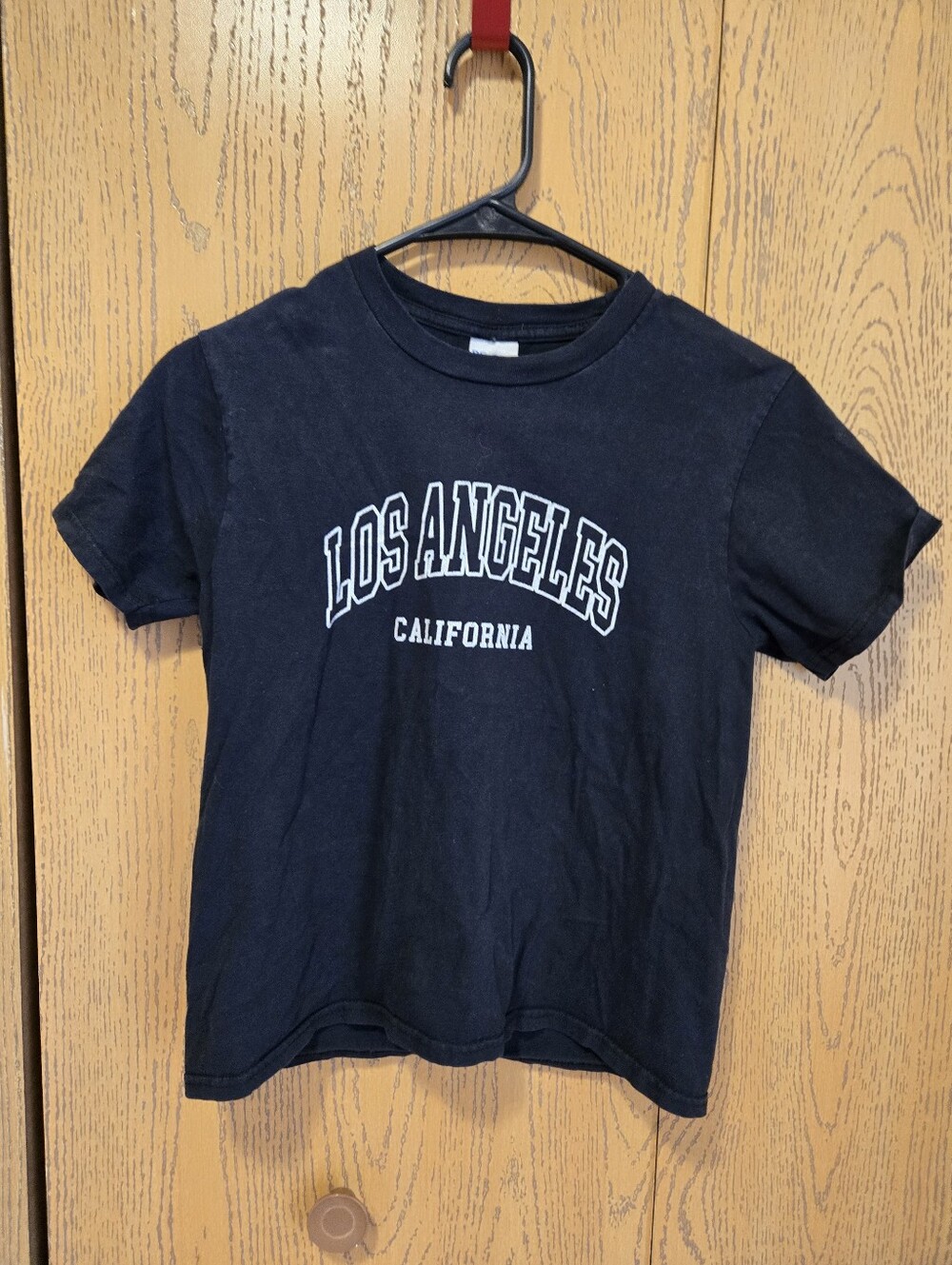 Los Angeles California Graphic Tee for Kids - Black